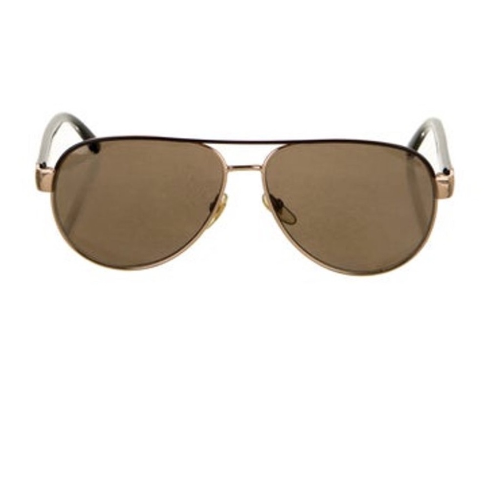 Gucci Interlocking G Logo Aviator Sunglasses - image 3
